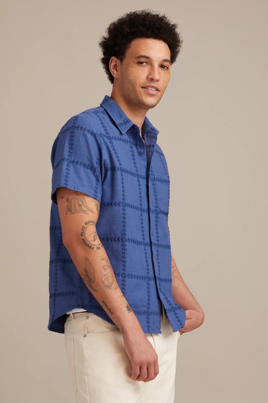 EMBROIDERED SHORT SLEEVE SHIRT, image 4