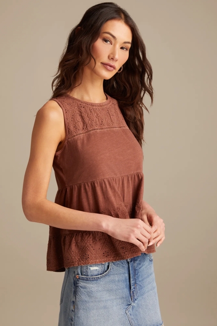 HIGH NECK CUTOUT TANK, image 4