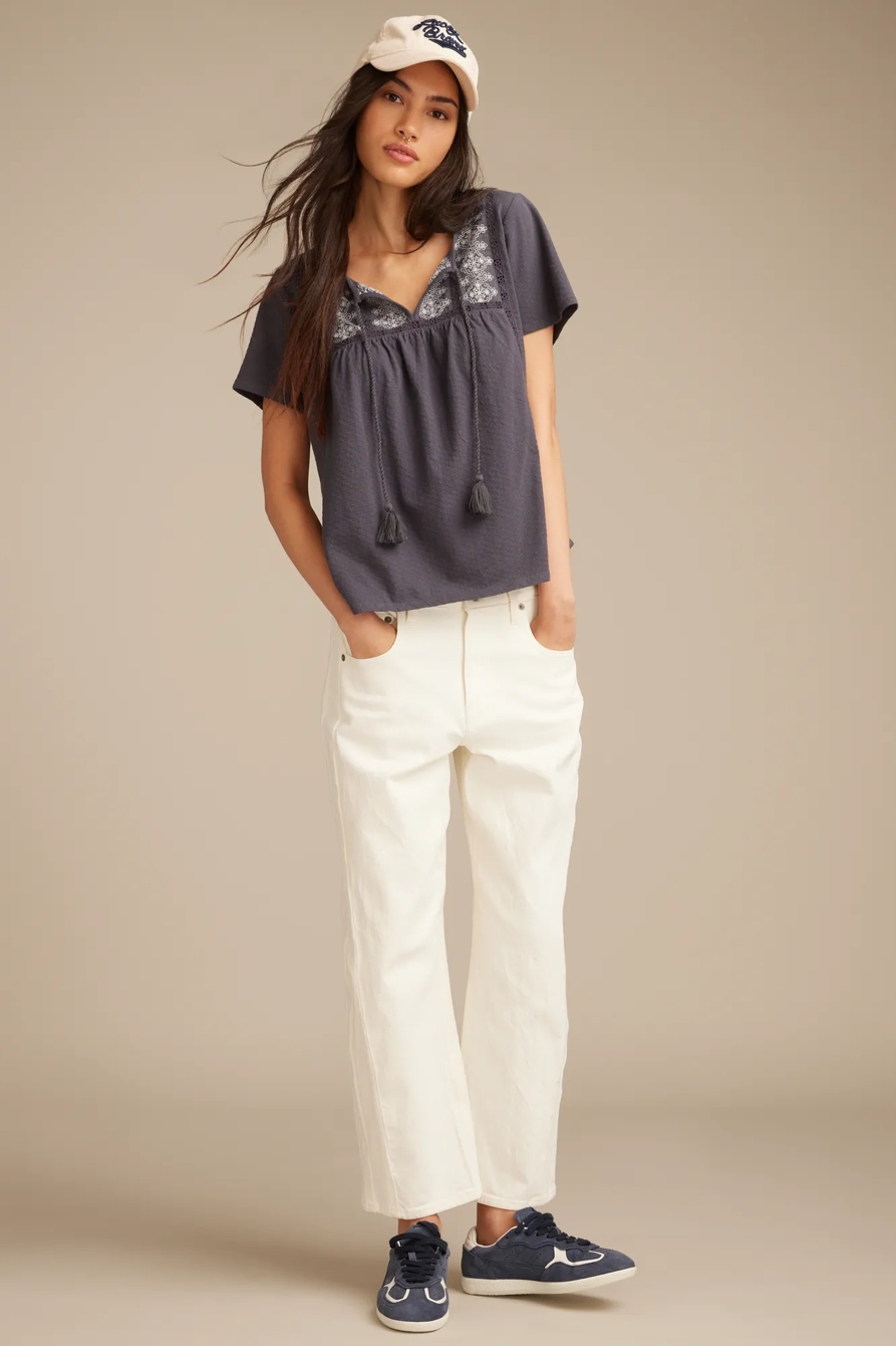 PINTUCK EMBROIDERED TUNIC, image 5