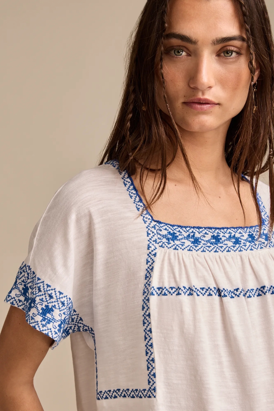 EMBROIDERED SHORT SLEEVE TEE, image 2