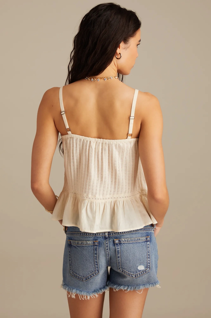 EMBROIDERED CAMI, image 4
