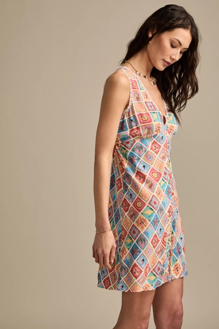 FEMME PRINTED MINI DRESS, image 4