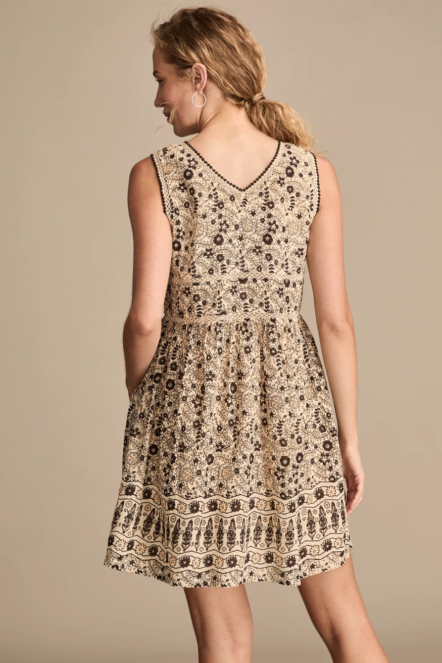 V-NECK FLORAL MINI, image 5