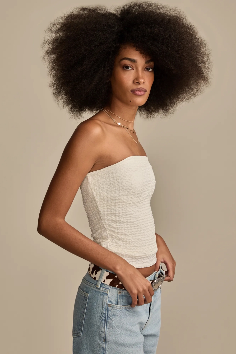 TEXTURED TUBE TOP, image 4