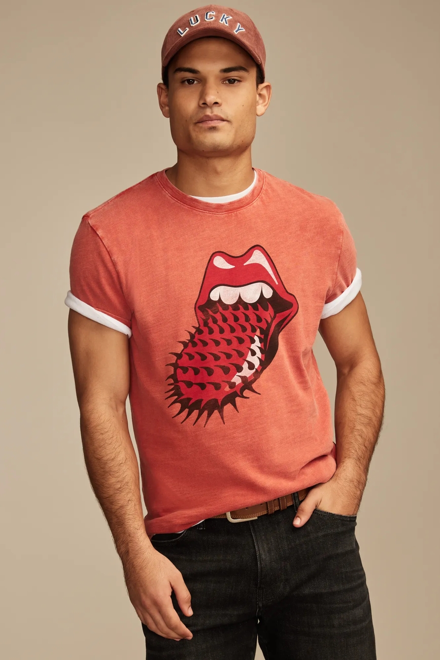 ROLLING STONES SPIKED TONGUE TEE, image 5