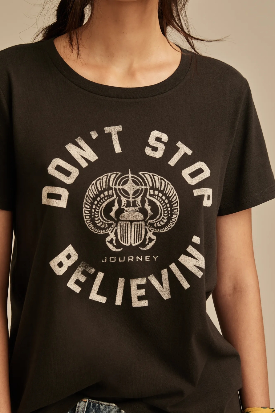 DONT STOP BELIEVIN BOYFRIEND TEE, image 2