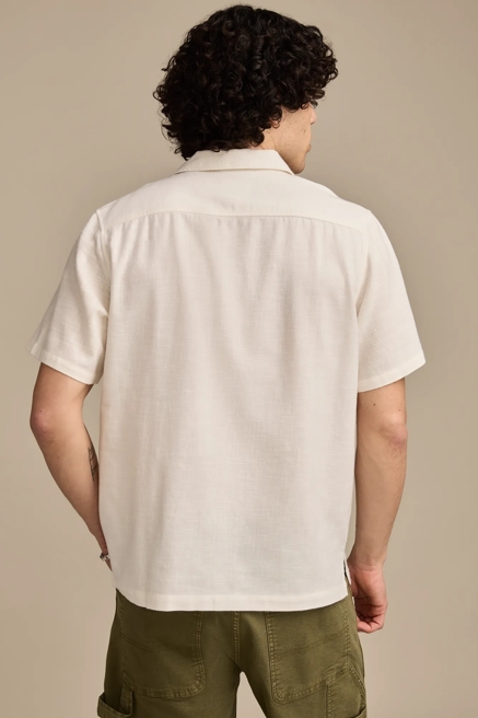VICE CAMP COLLAR SHORT SLEEVE SHIRT, image 3