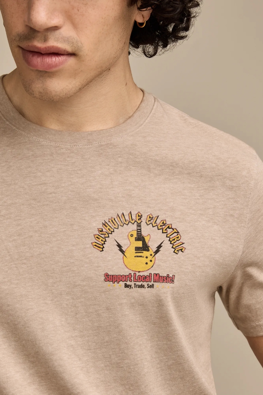 NASHVILLE ELECTRIC GUITARS TEE, image 2