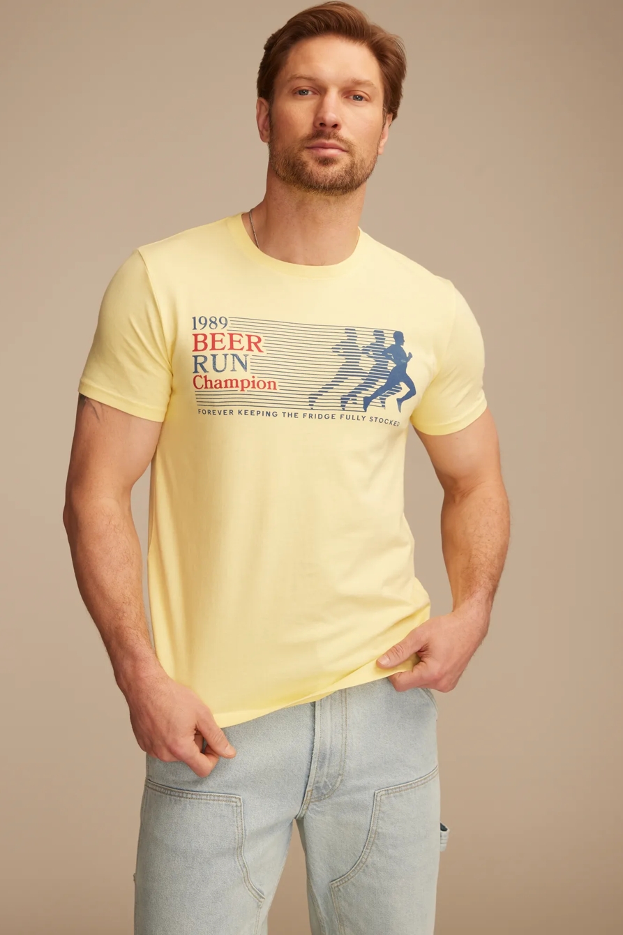 BEER RUN CHAMPION TEE, image 2