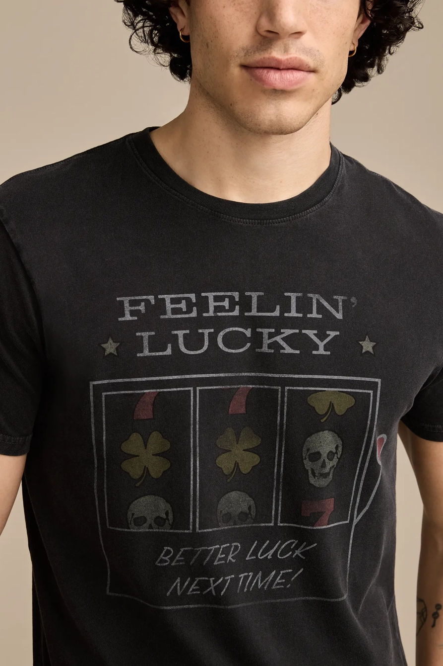 FEELIN LUCKY SLOT MACHINE TEE