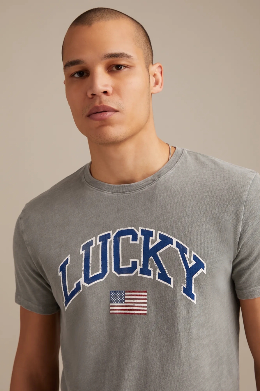 LUCKY FLAG TEE, image 2