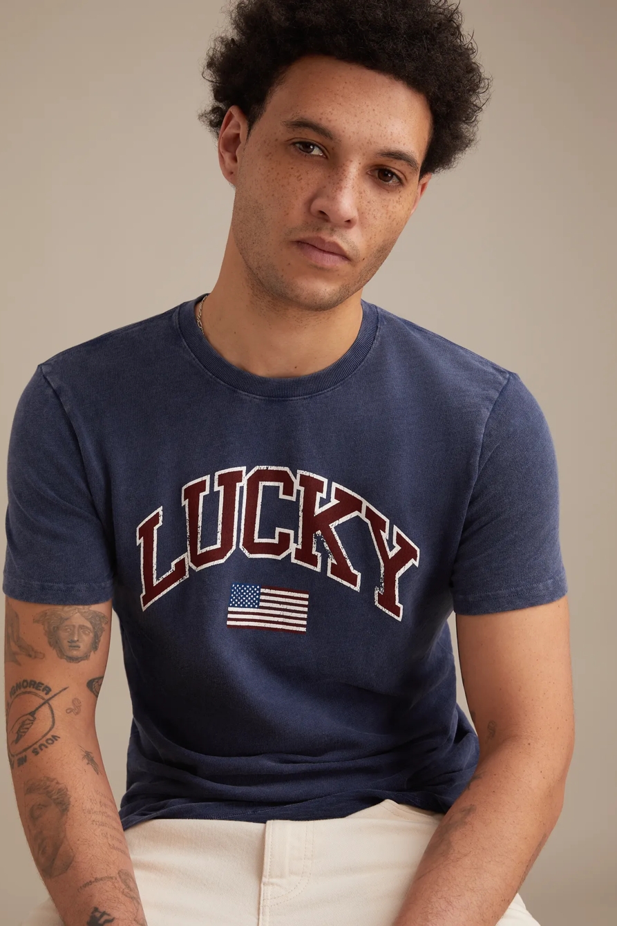 LUCKY FLAG TEE, image 2