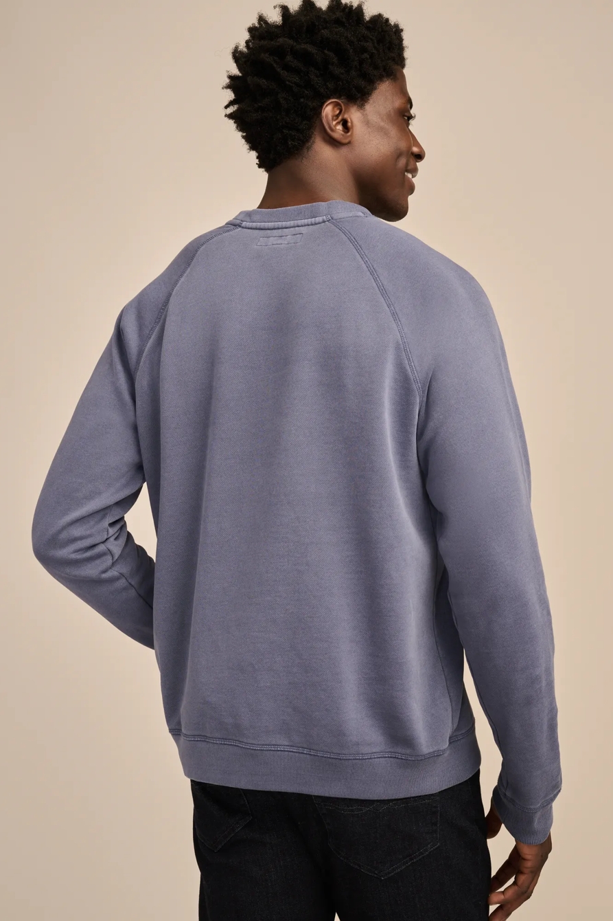 FLEECE LOGO RAGLAN CREW SWEATSHIRT, image 4