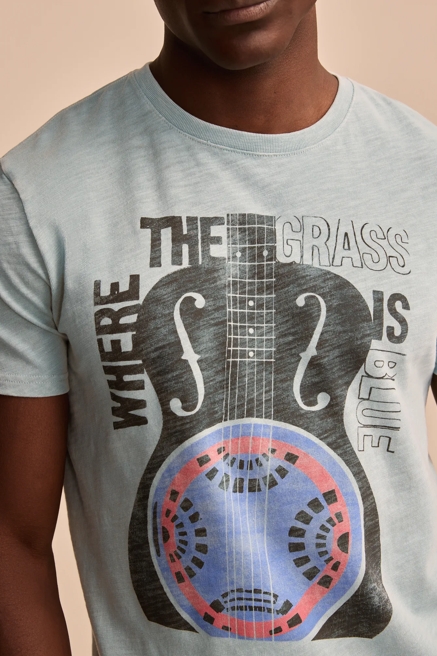 BLUE GRASS GUITAR TEE, image 2