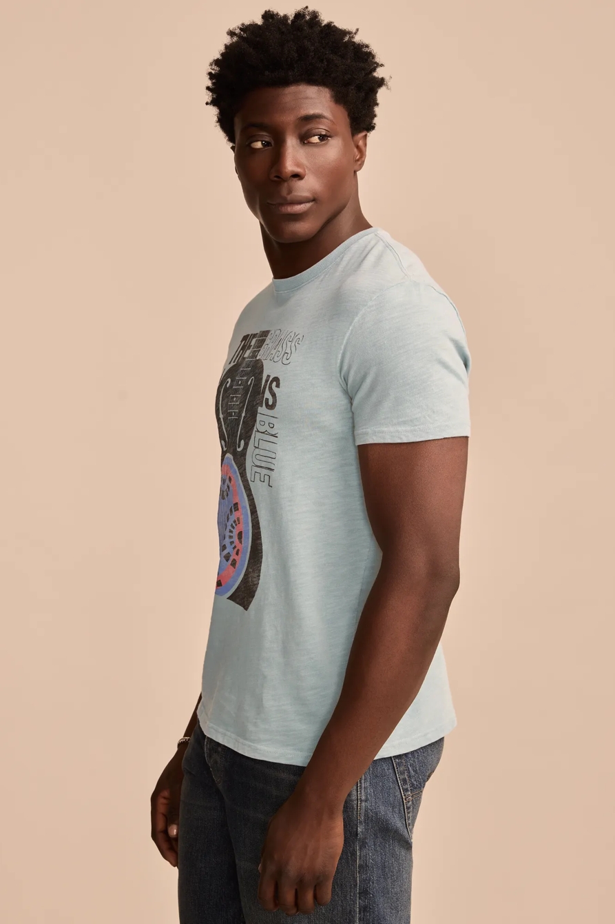 BLUE GRASS GUITAR TEE, image 3