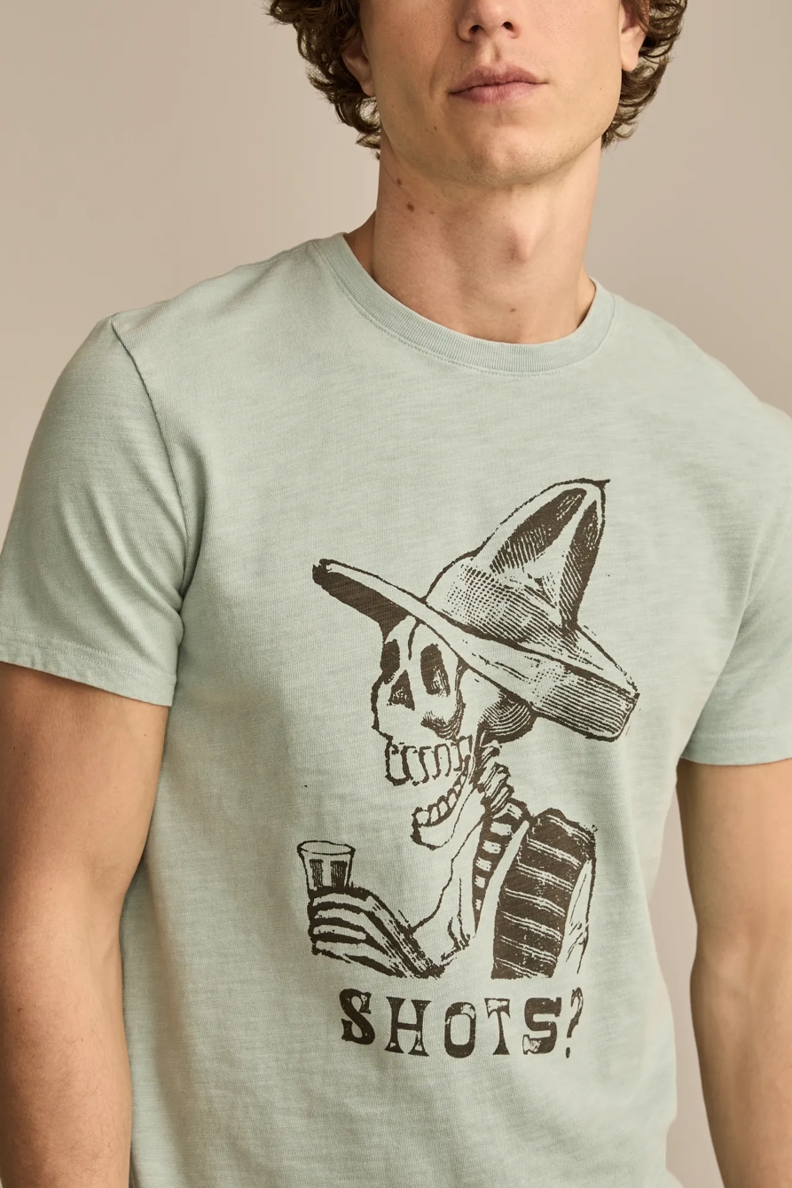 SHOTS SKELETON TEE, image 2