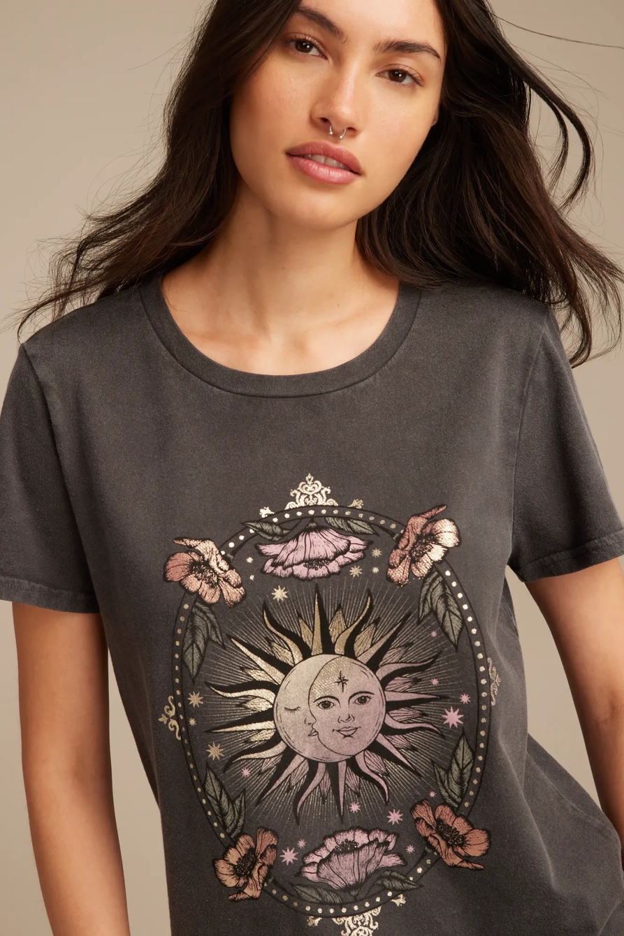 CELESTIAL FLORAL SUN CLASSIC CREW, image 2