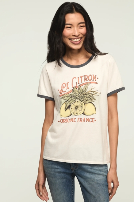 LE CITRON CLASSIC RINGER TEE, image 1