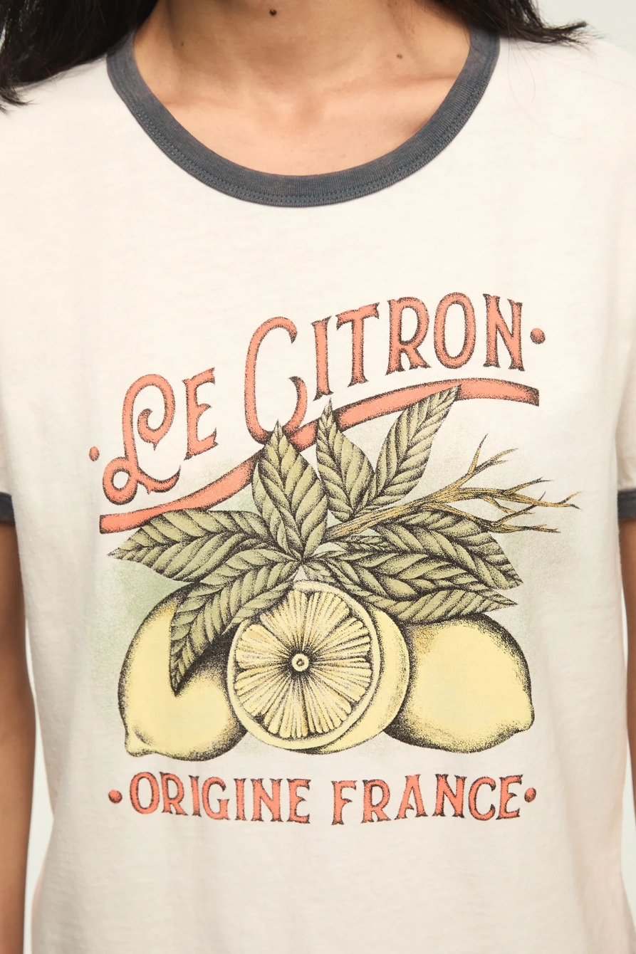 LE CITRON CLASSIC RINGER TEE, image 2
