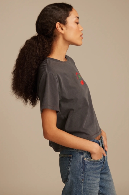 MON CHERI CLASSIC CROP TEE, image 4