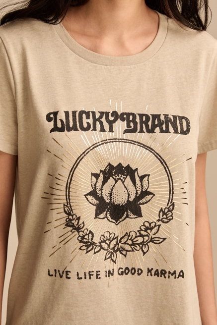 LUCKY BRAND LOTUS CLASSIC CREW, image 2