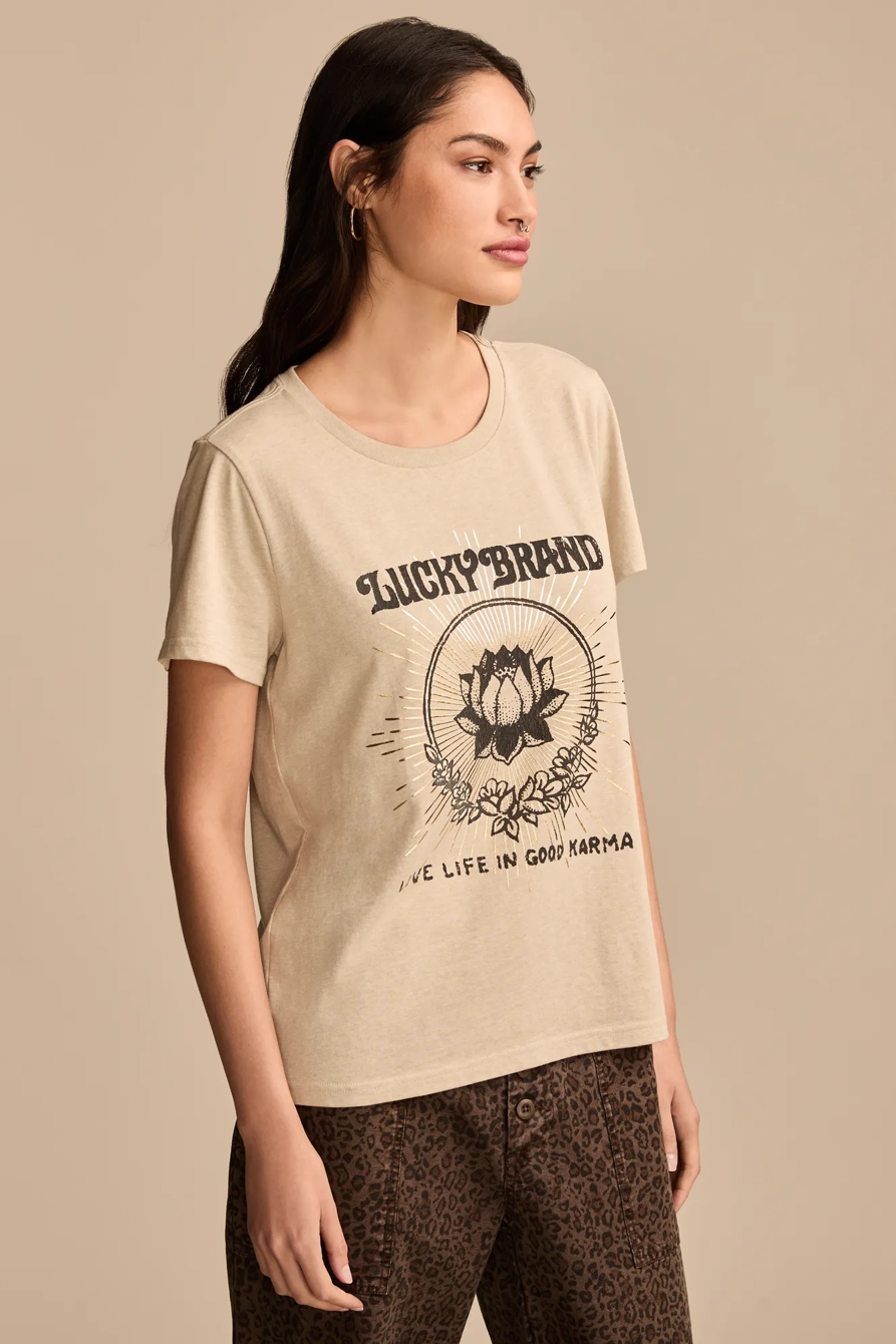 LUCKY BRAND LOTUS CLASSIC CREW, image 3
