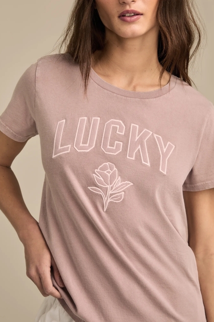 LUCKY TONAL APPLIQUE CLASSIC CREW, image 2