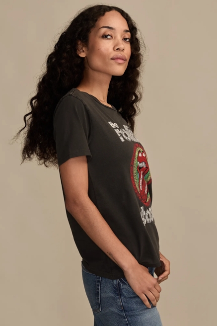 ROLLING STONES CIRCLE LIPS CLASSIC CREW, image 4