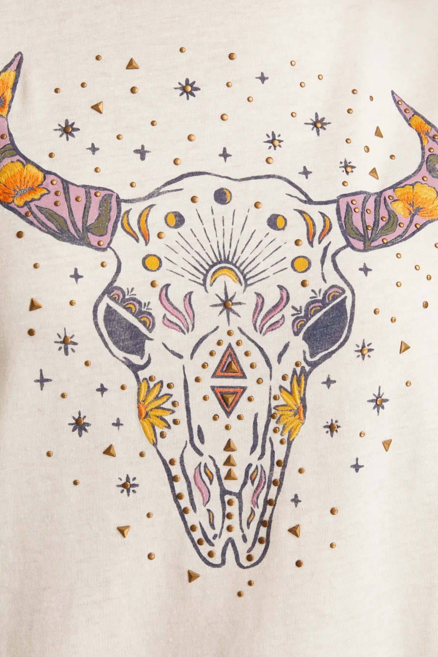 STEER SKULL CLASSIC CREW, image 2