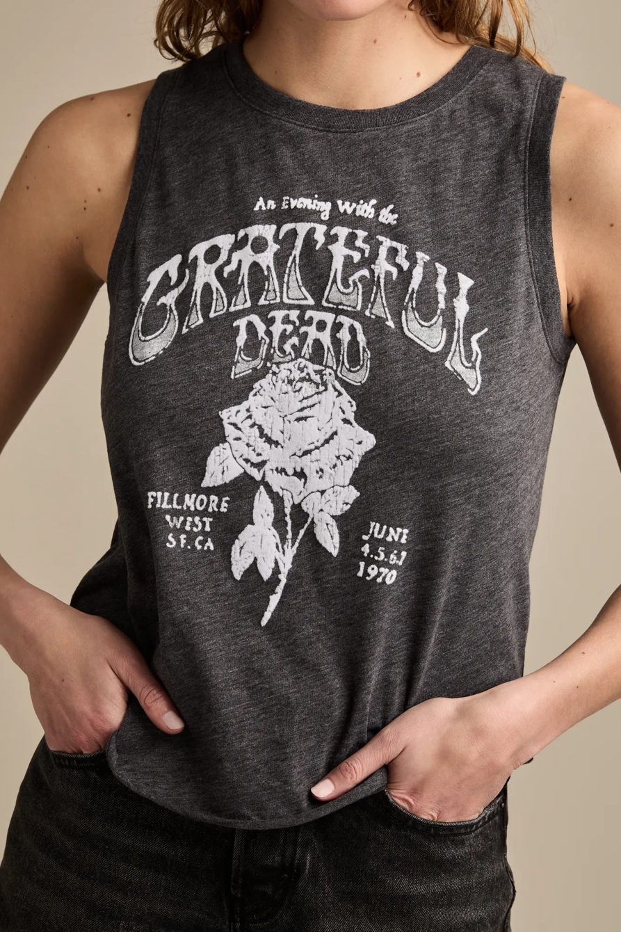 GRATEFUL DEAD ROSE TANK, image 2