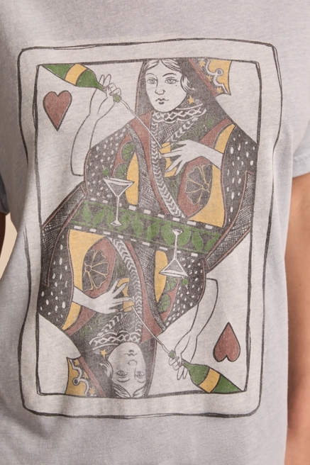 DRINKING QUEEN BOYFRIEND TEE, image 2