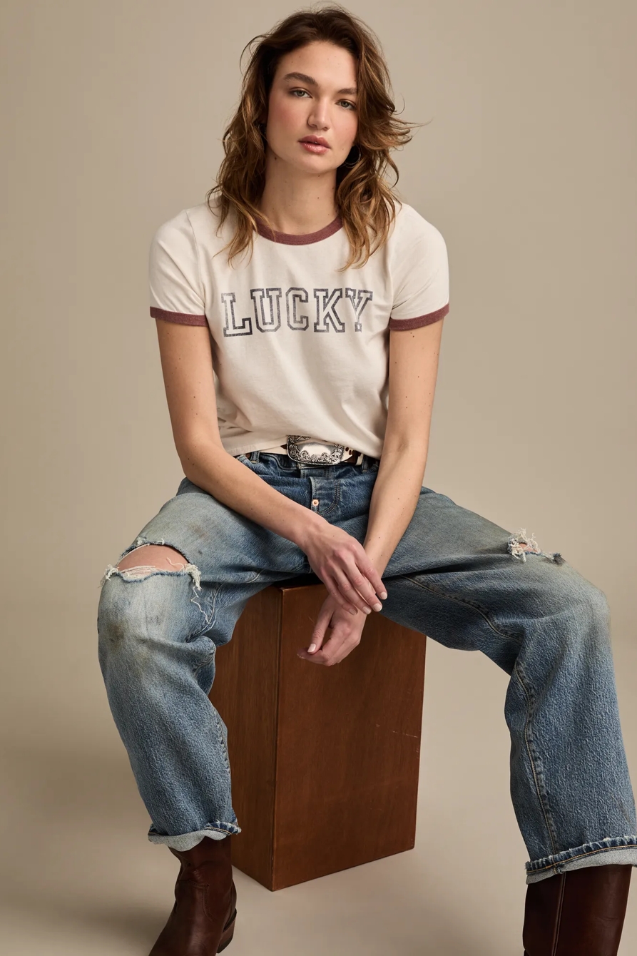 LUCKY RINGER TEE, image 3