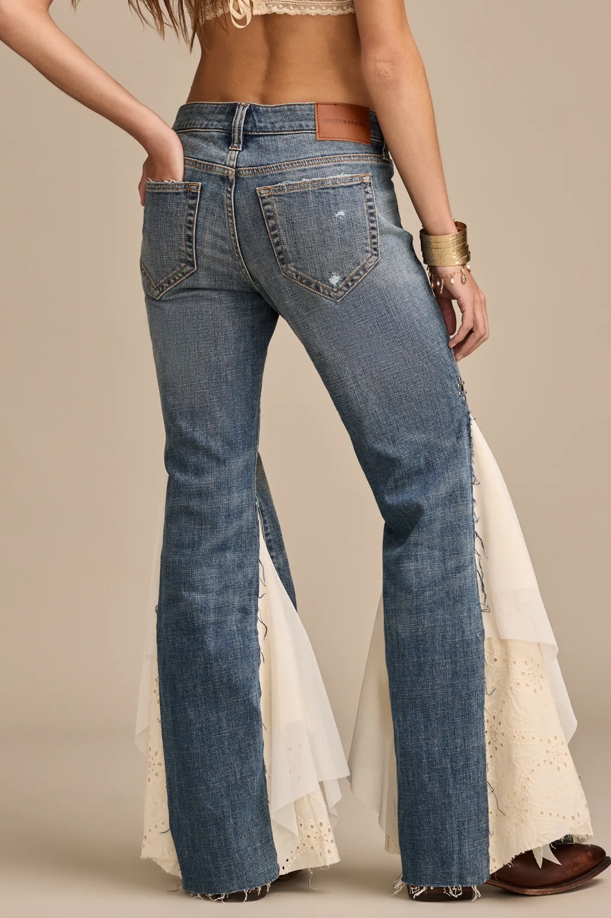 Lucky Brand Upcycled Low Rise Flare, image 3