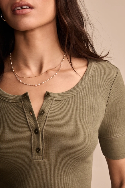 Short Sleeve Henley, image 2