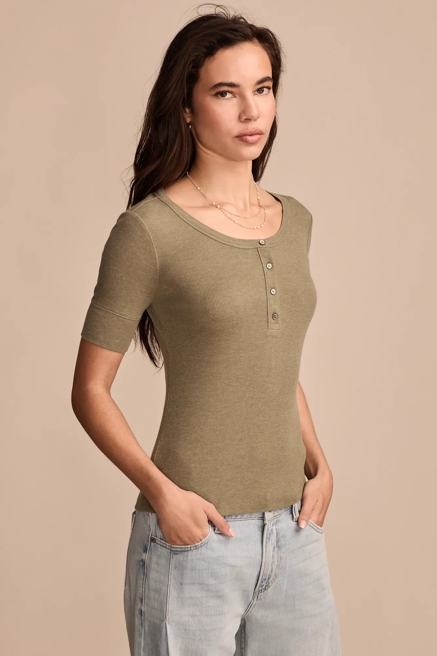 Short Sleeve Henley, image 4