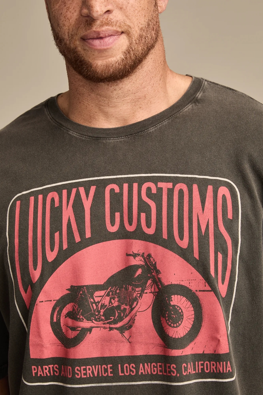 BIG & TALL LUCKY CUSTOMS TEE, image 2