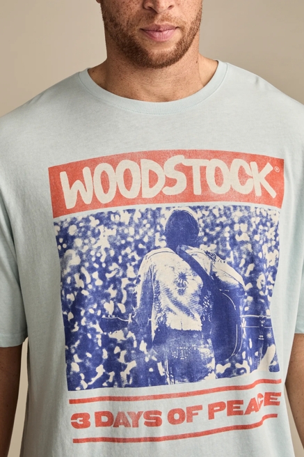 BIG & TALL WOODSTOCK POSTER TEE, image 4