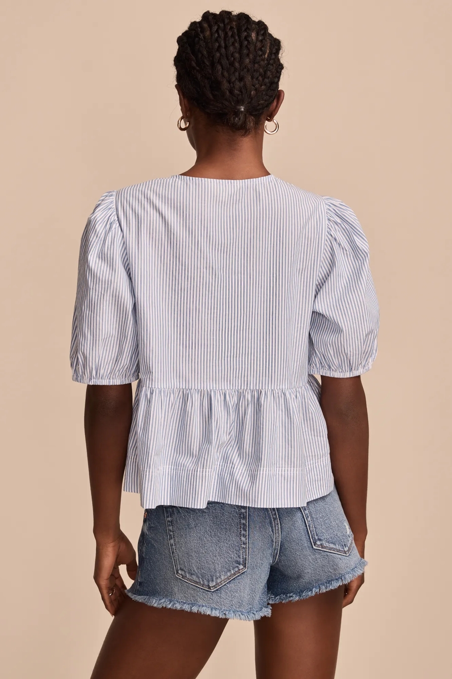 BABYDOLL FLYAWAY BLOUSE, image 3