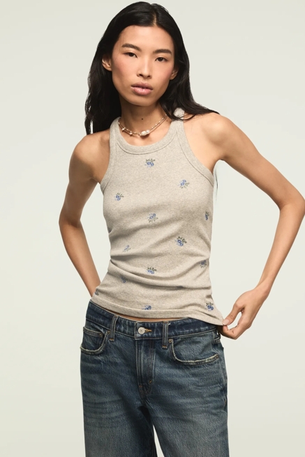 RIBBED ESSENTIAL TANK, image 1