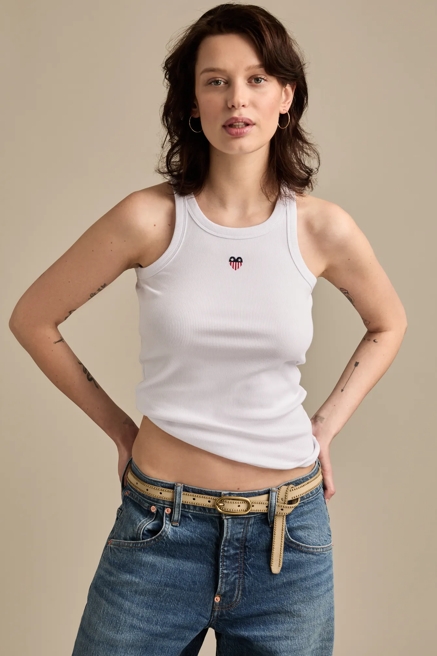 RIBBED ESSENTIAL TANK, image 1