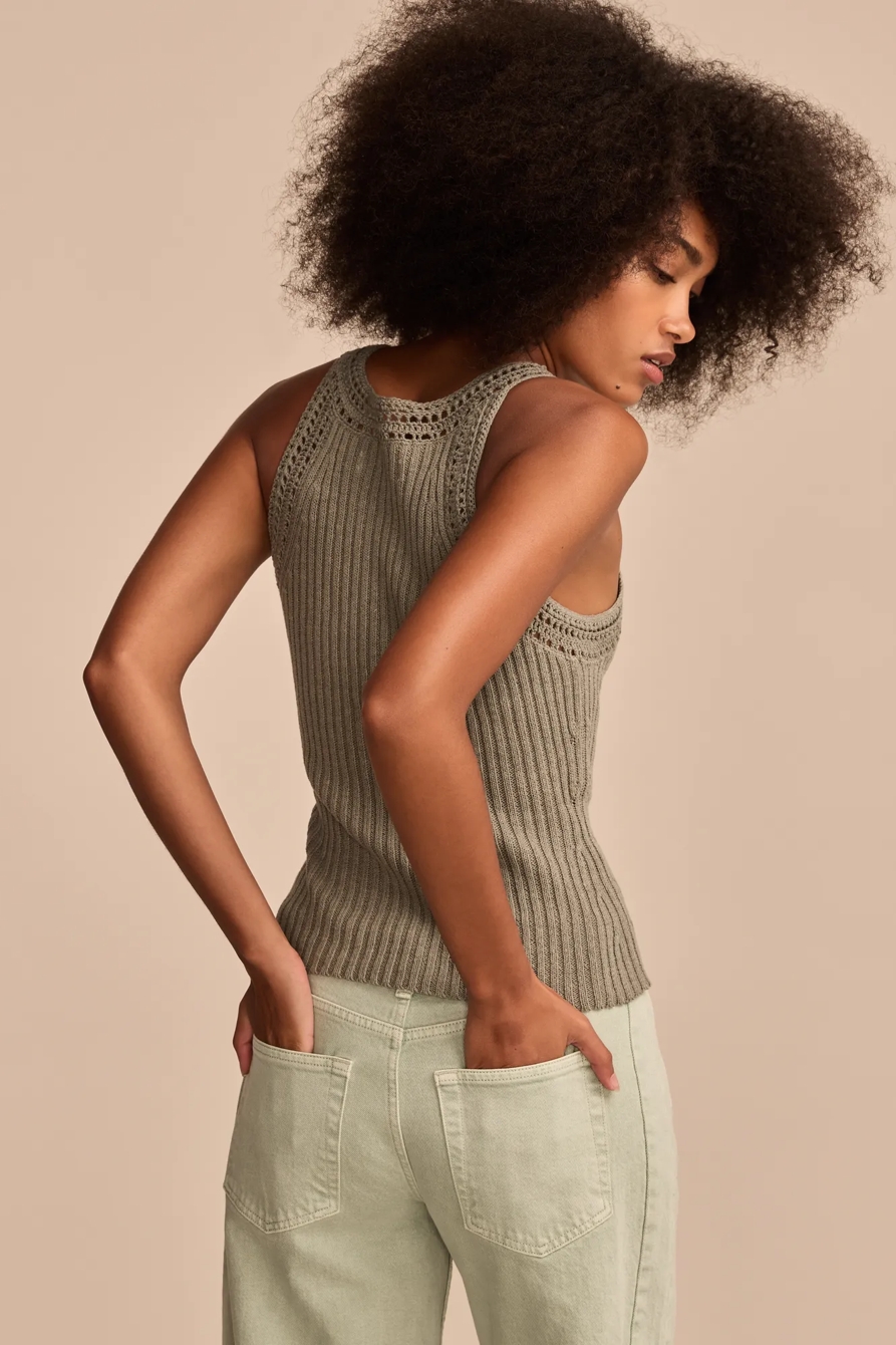 CROCHET TRIM TANK, image 5