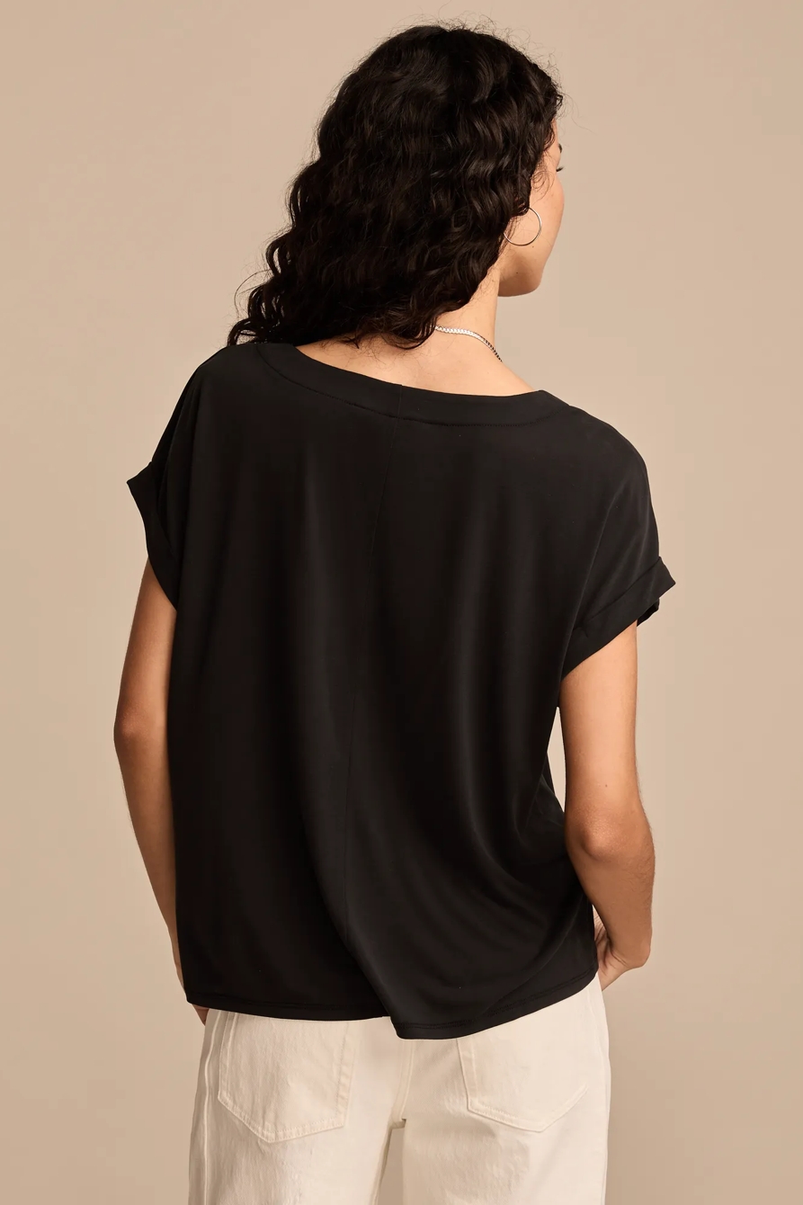 SANDWASH NOTCH NECK TEE, image 3