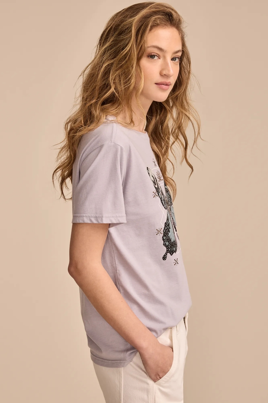 CELESTIAL BUTTERFLY BOYFRIEND TEE, image 4