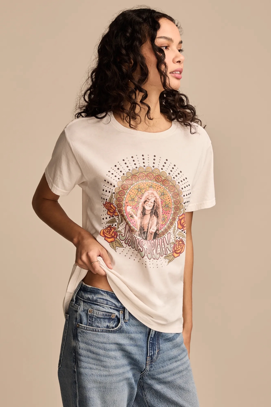 JANIS JOPLIN BOYFRIEND TEE, image 4