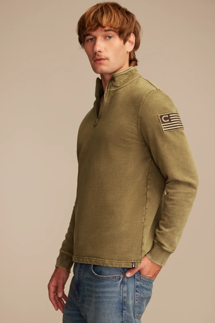 COLE HAUSER QUARTER ZIP SWEATSHIRT, image 4