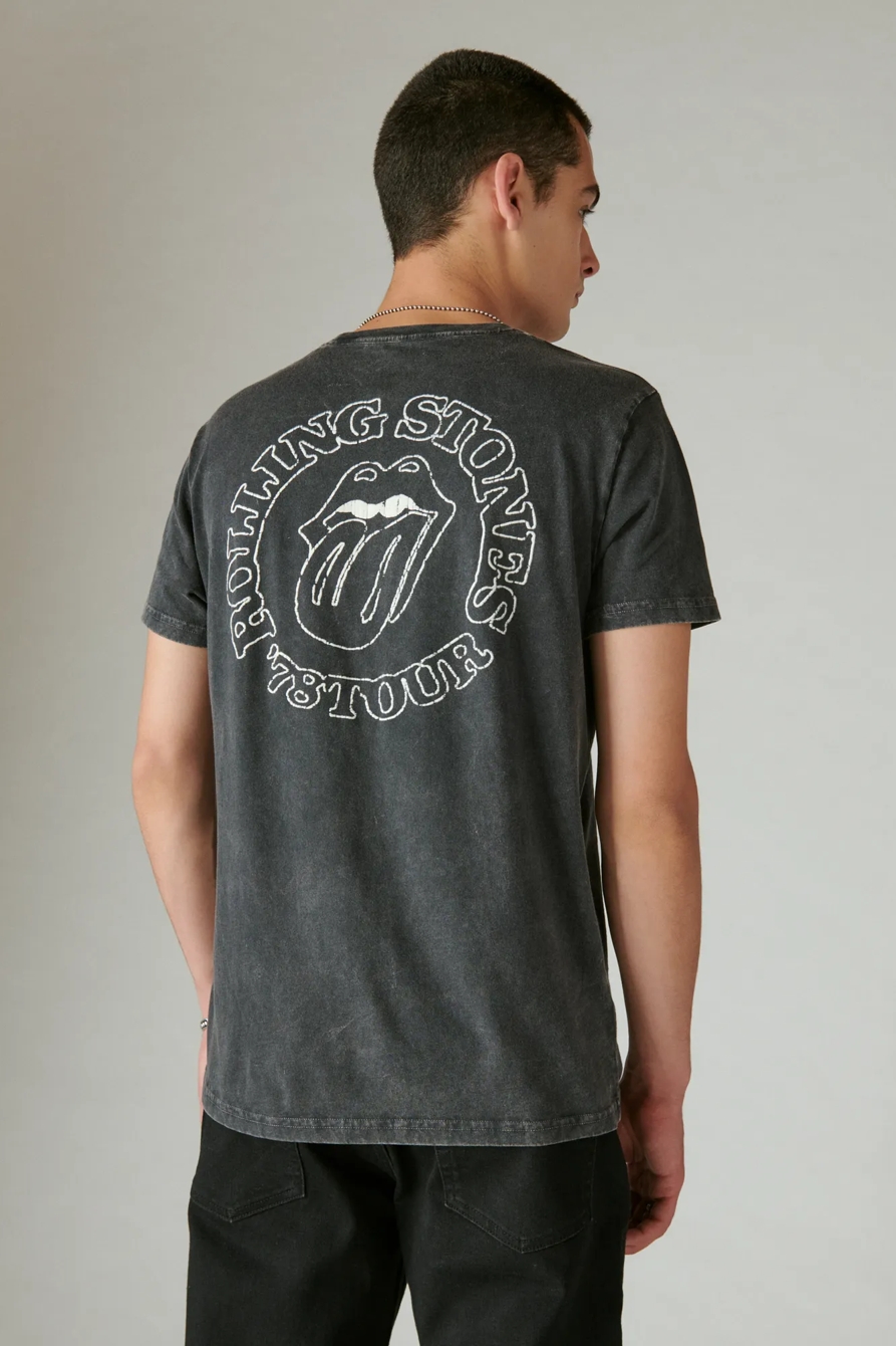 ROLLING STONES FLOCK LIPS TEE, image 2