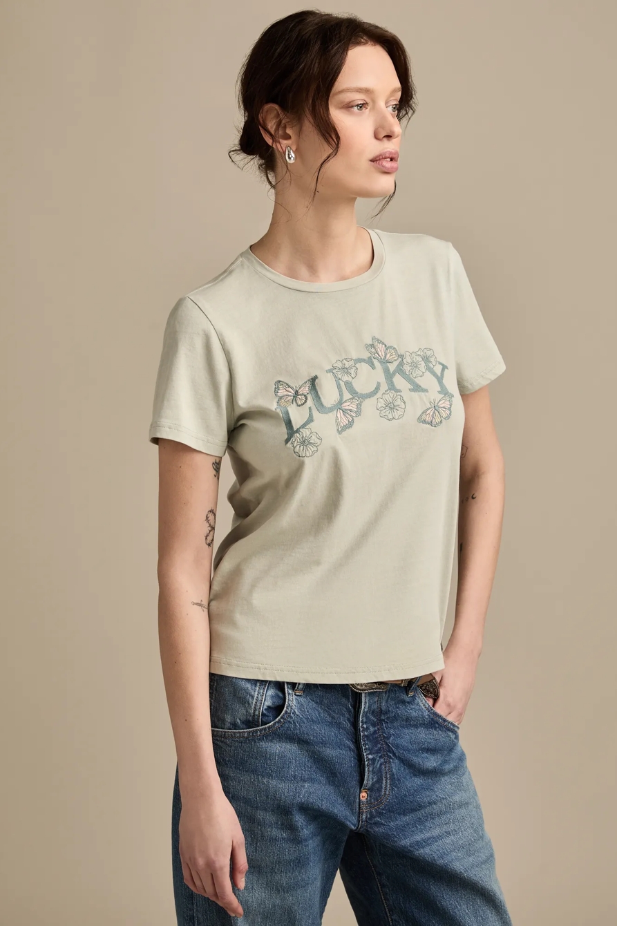 LUCKY BUTTERFLY CLASSIC CREW, image 4