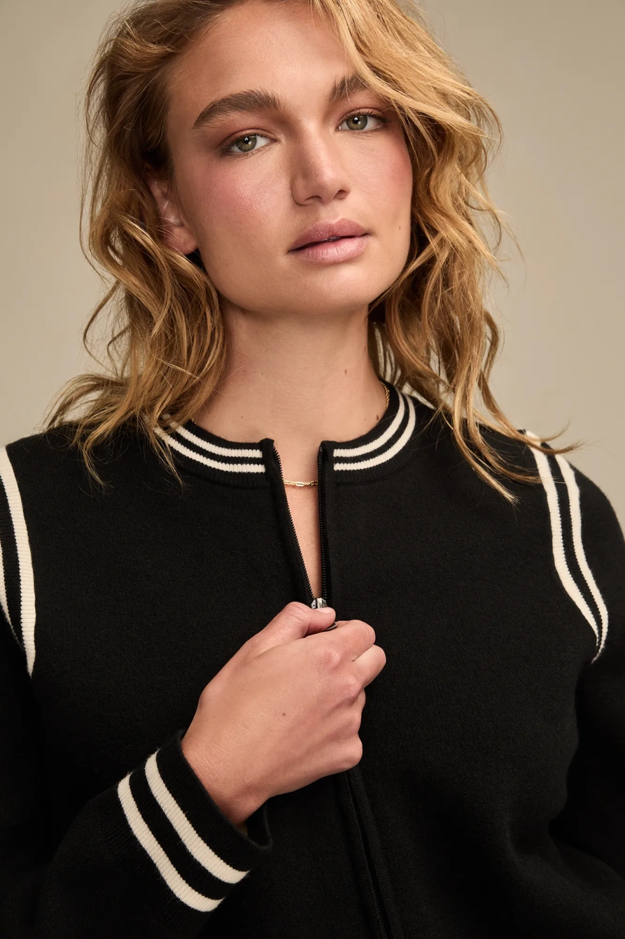 ZIP UP BOMBER JACKET, image 2