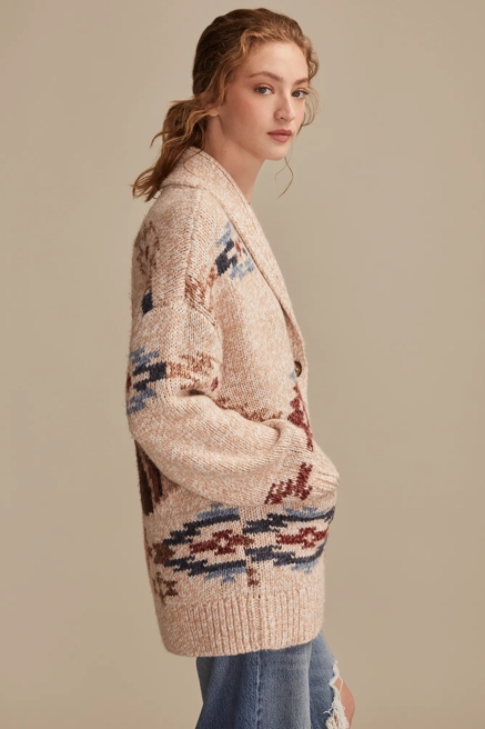 SANTA FE HORSE CARDIGAN, image 3