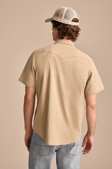 VINTAGE TWILL SHORT SLEEVE WESTERN SHIRT, image 4